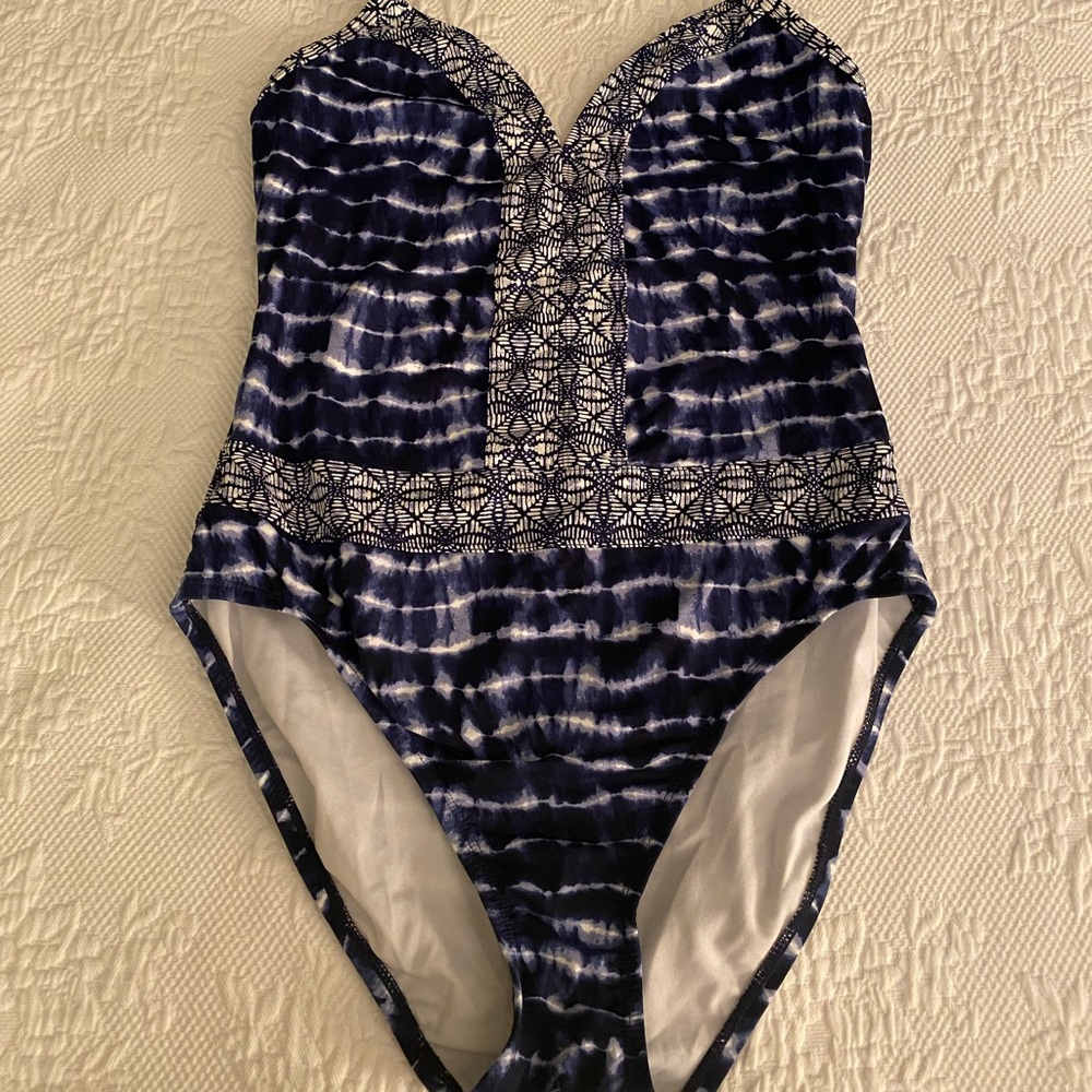 Navy Boho Swimsuit